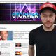 A screenshot of the Daily Stormer overlaid by its founder, Andrew Anglin.